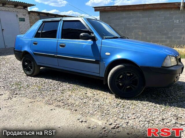 Синий Дачия Соленза, объемом двигателя 1.4 л и пробегом 265 тыс. км за 1600 $, фото 1 на Automoto.ua