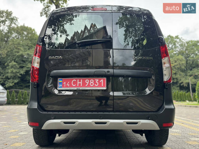 Чорний Дачія Dokker Stepway, об'ємом двигуна 1.2 л та пробігом 85 тис. км за 8950 $, фото 19 на Automoto.ua