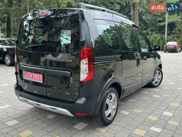 Чорний Дачія Dokker Stepway, об'ємом двигуна 1.2 л та пробігом 85 тис. км за 8950 $, фото 20 на Automoto.ua