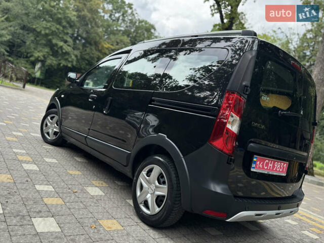 Чорний Дачія Dokker Stepway, об'ємом двигуна 1.2 л та пробігом 85 тис. км за 8950 $, фото 16 на Automoto.ua