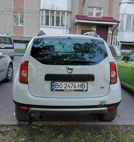 Дачия Duster 2011 в Тернополе на Automoto.ua Белый Дачия Duster, объемом двигателя 1.46 л и пробегом 179 тыс. км за 9900 $, фото 13 на Automoto.ua
