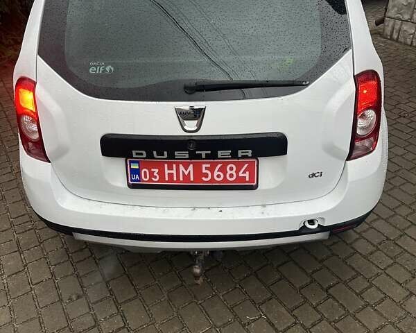 Білий Дачія Duster, об'ємом двигуна 1.5 л та пробігом 168 тис. км за 8300 $, фото 10 на Automoto.ua