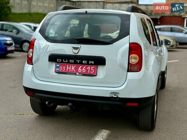 Білий Дачія Duster, об'ємом двигуна 1.6 л та пробігом 212 тис. км за 7299 $, фото 6 на Automoto.ua