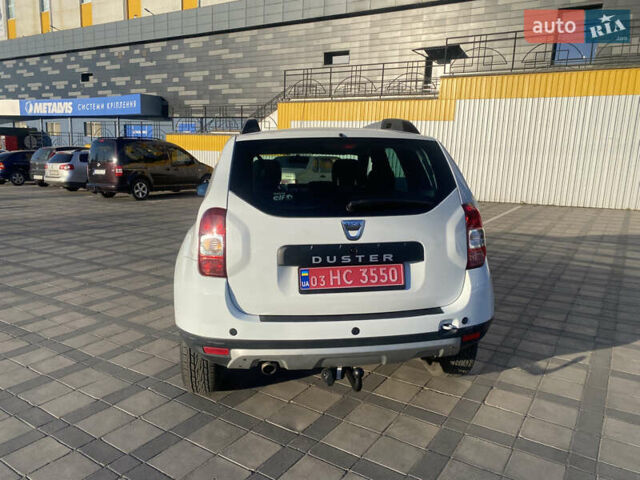 Білий Дачія Duster, об'ємом двигуна 1.5 л та пробігом 188 тис. км за 11300 $, фото 4 на Automoto.ua