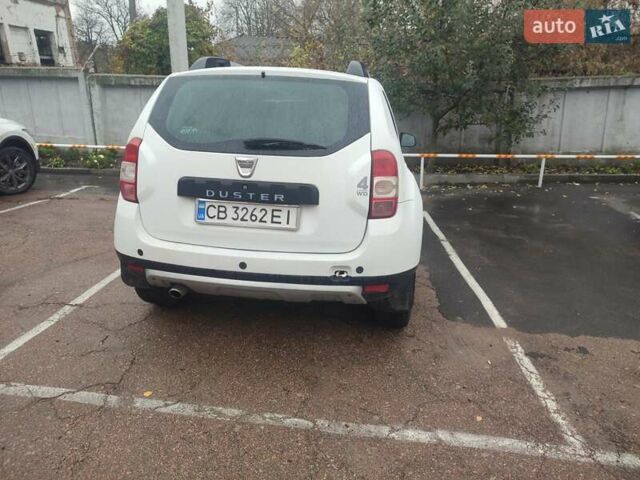 Белый Дачия Duster, объемом двигателя 1.5 л и пробегом 200 тыс. км за 9500 $, фото 2 на Automoto.ua