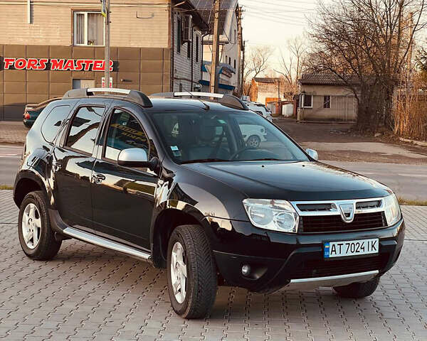 Черный Дачия Duster, объемом двигателя 1.6 л и пробегом 250 тыс. км за 7999 $, фото 3 на Automoto.ua