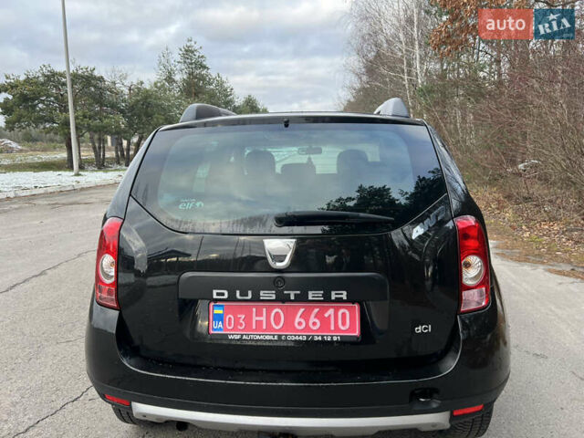 Черный Дачия Duster, объемом двигателя 1.5 л и пробегом 180 тыс. км за 9300 $, фото 5 на Automoto.ua