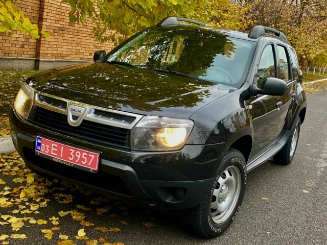 Черный Дачия Duster, объемом двигателя 1.6 л и пробегом 230 тыс. км за 7999 $, фото 11 на Automoto.ua