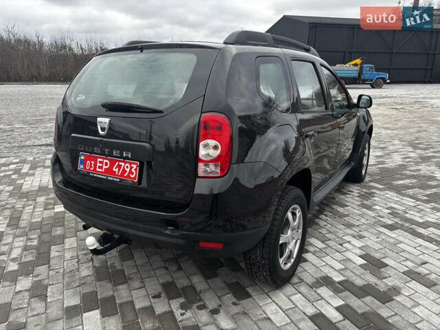 Черный Дачия Duster, объемом двигателя 1.6 л и пробегом 181 тыс. км за 8300 $, фото 7 на Automoto.ua