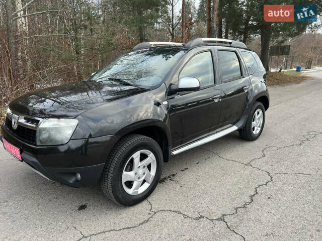 Черный Дачия Duster, объемом двигателя 1.5 л и пробегом 180 тыс. км за 9300 $, фото 1 на Automoto.ua