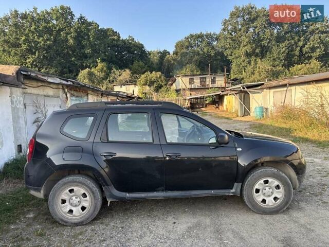 Черный Дачия Duster, объемом двигателя 1.6 л и пробегом 200 тыс. км за 8099 $, фото 2 на Automoto.ua