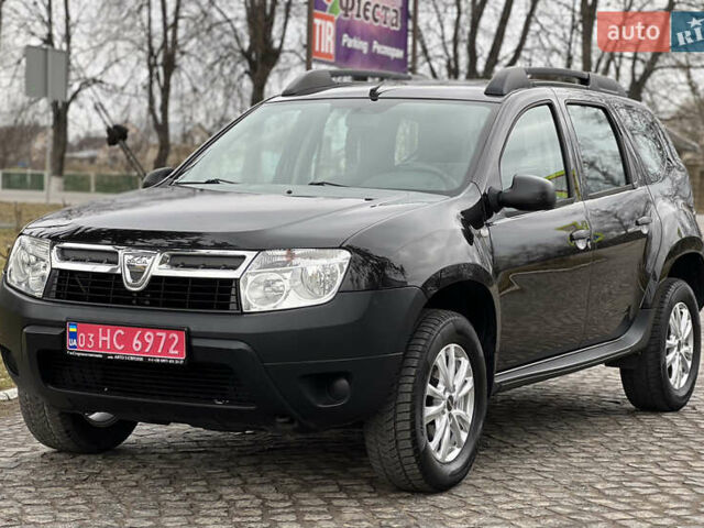 Черный Дачия Duster, объемом двигателя 1.6 л и пробегом 218 тыс. км за 9250 $, фото 3 на Automoto.ua