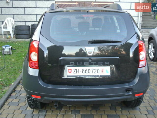 Черный Дачия Duster, объемом двигателя 1.6 л и пробегом 137 тыс. км за 9500 $, фото 4 на Automoto.ua