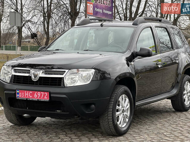 Черный Дачия Duster, объемом двигателя 1.6 л и пробегом 218 тыс. км за 9250 $, фото 4 на Automoto.ua