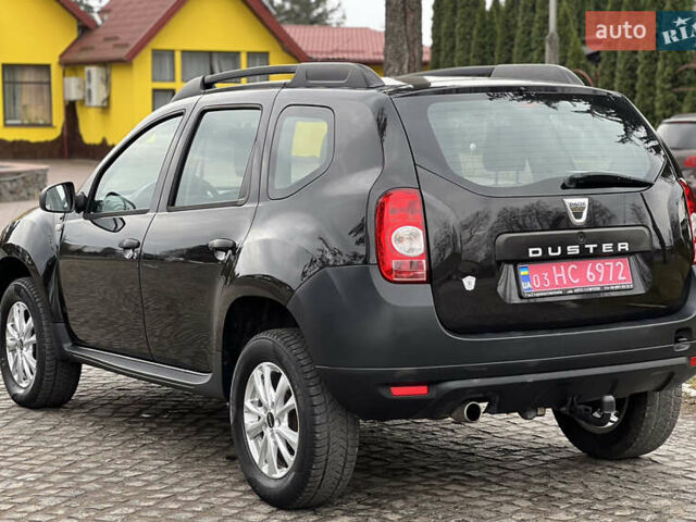 Черный Дачия Duster, объемом двигателя 1.6 л и пробегом 218 тыс. км за 9250 $, фото 13 на Automoto.ua
