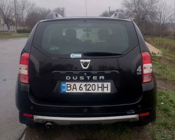 Черный Дачия Duster, объемом двигателя 1.5 л и пробегом 215 тыс. км за 10300 $, фото 5 на Automoto.ua