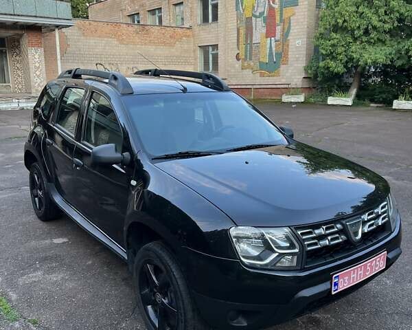 Черный Дачия Duster, объемом двигателя 1.6 л и пробегом 174 тыс. км за 9900 $, фото 1 на Automoto.ua