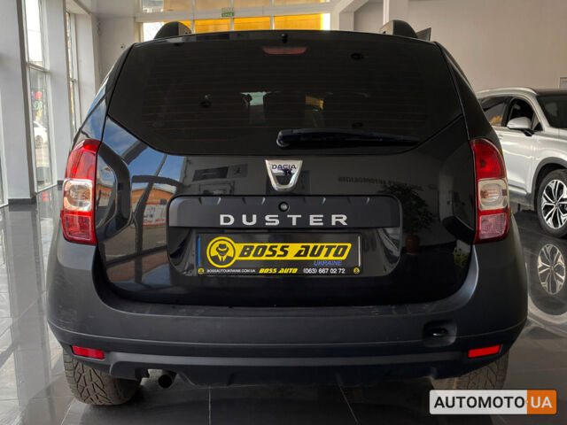 Черный Дачия Duster, объемом двигателя 1.6 л и пробегом 227 тыс. км за 9900 $, фото 3 на Automoto.ua