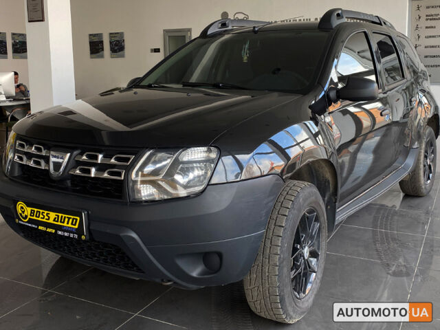 Черный Дачия Duster, объемом двигателя 1.6 л и пробегом 227 тыс. км за 9900 $, фото 6 на Automoto.ua