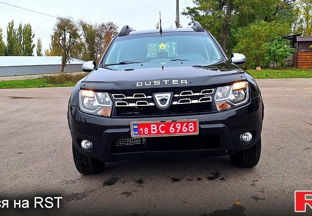 Черный Дачия Duster, объемом двигателя 1.5 л и пробегом 63 тыс. км за 13500 $, фото 1 на Automoto.ua
