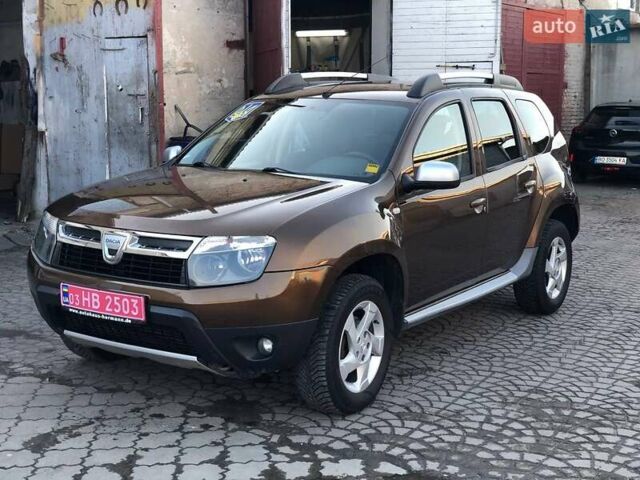 Коричневый Дачия Duster, объемом двигателя 1.5 л и пробегом 187 тыс. км за 8800 $, фото 1 на Automoto.ua