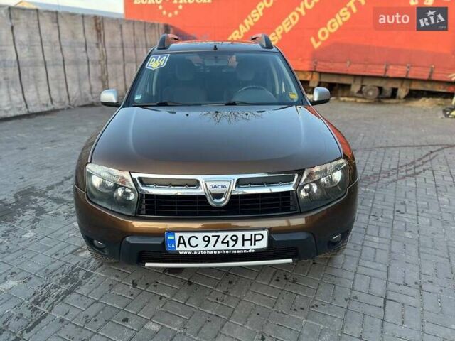 Коричневый Дачия Duster, объемом двигателя 1.46 л и пробегом 187 тыс. км за 8800 $, фото 2 на Automoto.ua