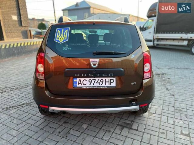 Коричневый Дачия Duster, объемом двигателя 1.46 л и пробегом 187 тыс. км за 8800 $, фото 5 на Automoto.ua