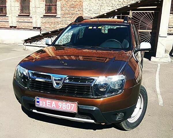 Коричневый Дачия Duster, объемом двигателя 1.6 л и пробегом 196 тыс. км за 9600 $, фото 13 на Automoto.ua