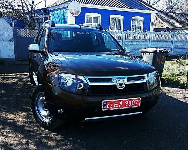 Коричневый Дачия Duster, объемом двигателя 1.6 л и пробегом 196 тыс. км за 9600 $, фото 22 на Automoto.ua