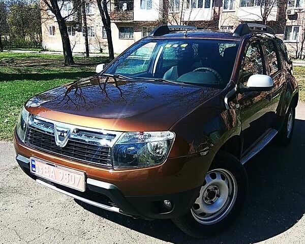 Коричневый Дачия Duster, объемом двигателя 1.6 л и пробегом 196 тыс. км за 9600 $, фото 5 на Automoto.ua
