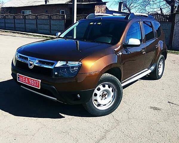 Коричневый Дачия Duster, объемом двигателя 1.6 л и пробегом 196 тыс. км за 9600 $, фото 1 на Automoto.ua