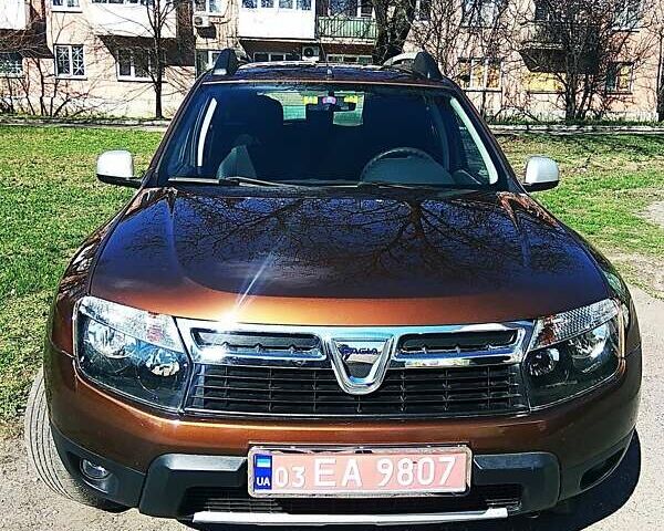 Коричневый Дачия Duster, объемом двигателя 1.6 л и пробегом 196 тыс. км за 9600 $, фото 7 на Automoto.ua