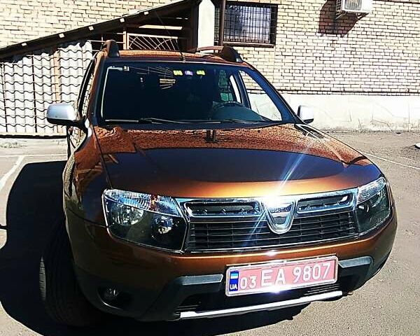 Коричневый Дачия Duster, объемом двигателя 1.6 л и пробегом 196 тыс. км за 9600 $, фото 11 на Automoto.ua