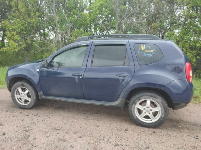 Синий Дачия Duster, объемом двигателя 1.6 л и пробегом 217 тыс. км за 8200 $, фото 1 на Automoto.ua