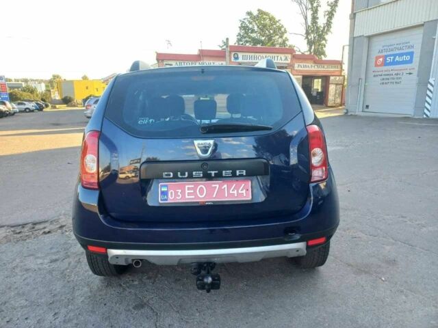 Синий Дачия Duster, объемом двигателя 1.6 л и пробегом 185 тыс. км за 8800 $, фото 4 на Automoto.ua