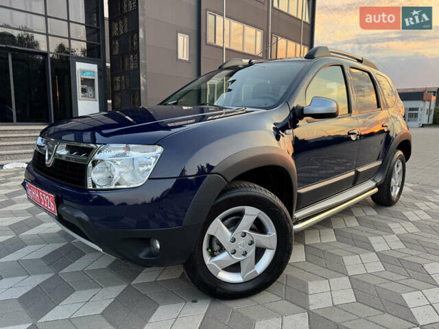 Синий Дачия Duster, объемом двигателя 1.6 л и пробегом 190 тыс. км за 9500 $, фото 1 на Automoto.ua