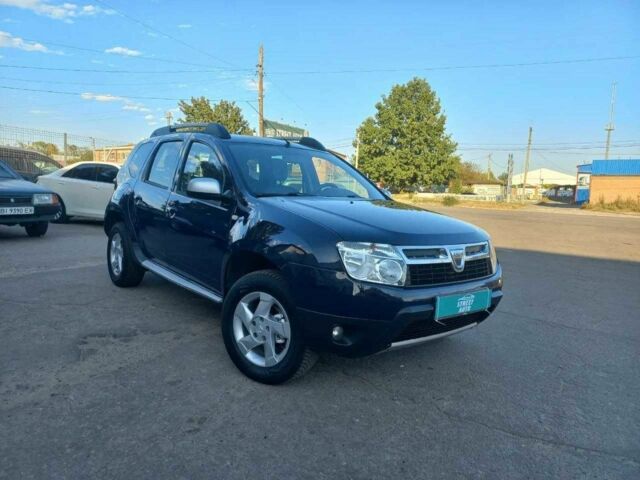 Синий Дачия Duster, объемом двигателя 1.6 л и пробегом 185 тыс. км за 8800 $, фото 1 на Automoto.ua