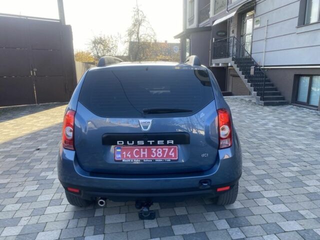 Синий Дачия Duster, объемом двигателя 1.5 л и пробегом 265 тыс. км за 9100 $, фото 4 на Automoto.ua