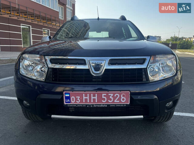 Синий Дачия Duster, объемом двигателя 1.6 л и пробегом 190 тыс. км за 9350 $, фото 2 на Automoto.ua