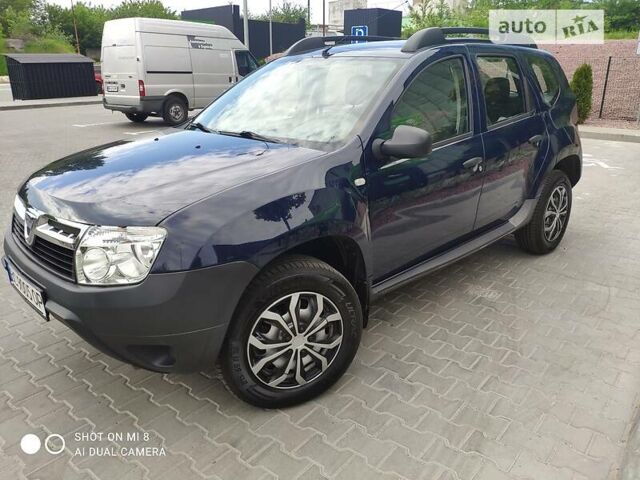 Синий Дачия Duster, объемом двигателя 1.6 л и пробегом 153 тыс. км за 9399 $, фото 3 на Automoto.ua