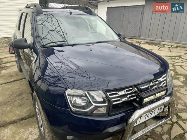 Синий Дачия Duster, объемом двигателя 1.2 л и пробегом 164 тыс. км за 9850 $, фото 1 на Automoto.ua
