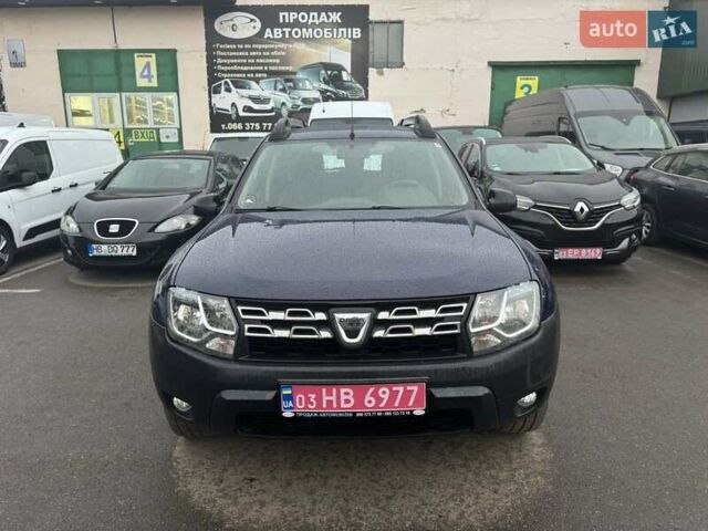 Синий Дачия Duster, объемом двигателя 1.5 л и пробегом 217 тыс. км за 8300 $, фото 2 на Automoto.ua