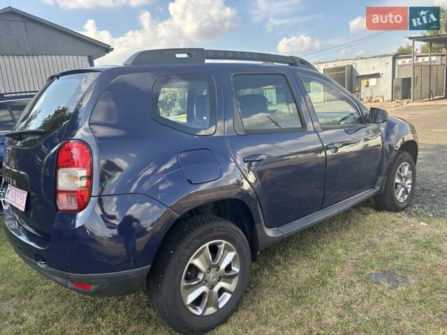 Синий Дачия Duster, объемом двигателя 1.6 л и пробегом 237 тыс. км за 9500 $, фото 3 на Automoto.ua