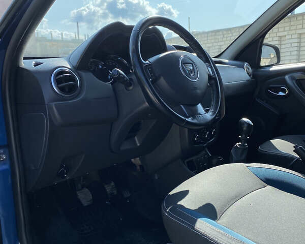 Синий Дачия Duster, объемом двигателя 1.2 л и пробегом 141 тыс. км за 8950 $, фото 6 на Automoto.ua
