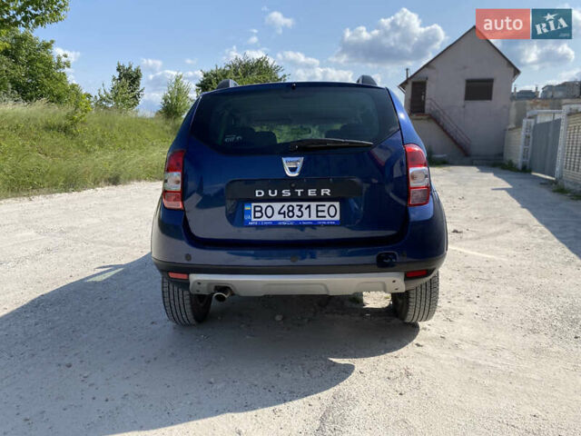 Синий Дачия Duster, объемом двигателя 1.2 л и пробегом 141 тыс. км за 8950 $, фото 4 на Automoto.ua