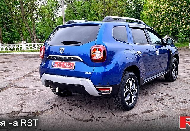 Синий Дачия Duster, объемом двигателя 1.5 л и пробегом 59 тыс. км за 17950 $, фото 1 на Automoto.ua