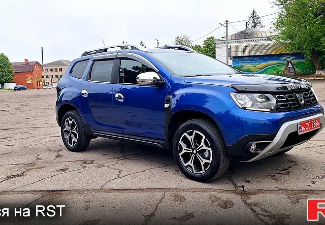 Синий Дачия Duster, объемом двигателя 1.5 л и пробегом 59 тыс. км за 17950 $, фото 3 на Automoto.ua