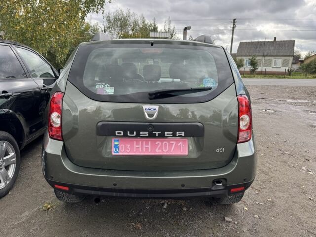 Зеленый Дачия Duster, объемом двигателя 1.5 л и пробегом 195 тыс. км за 10300 $, фото 8 на Automoto.ua