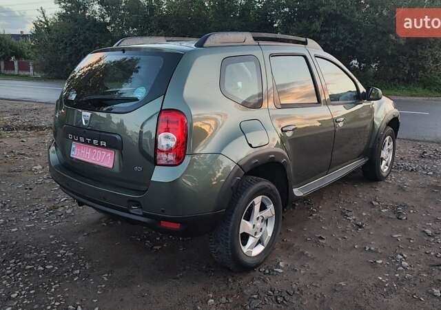 Зелений Дачія Duster, об'ємом двигуна 1.5 л та пробігом 195 тис. км за 9500 $, фото 2 на Automoto.ua