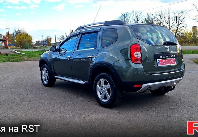 Зеленый Дачия Duster, объемом двигателя 1.5 л и пробегом 198 тыс. км за 10500 $, фото 6 на Automoto.ua